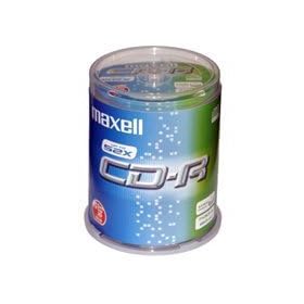 Maxell 100 pk Recordable Cd 80 Mins