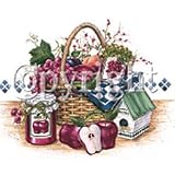 Apple Country Basket Adult T-Shirt