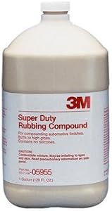 3M 05955 Super Duty Rubbing Compound - 1 Gallon