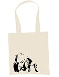 Banksy Cocaine Copper Tote \ Shoulder Bag