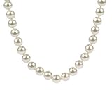 Jacqueline Kennedy Collection - Single Strand Simulated Pearl Necklace