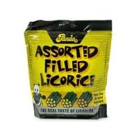 Licorice, Assorted, Filled (Banana, Caramel and Strawberry), 7 oz.