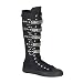Demonia Men's DEVIANT-304, Canvas 5 Buckle Strap Knee Boot Sneaker