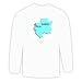 Long Sleeve T-shirt with africa, map, libreville