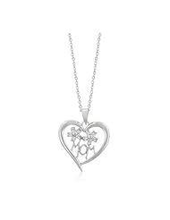 I Heart Mom Necklace