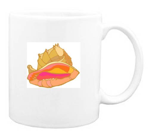 Mug with shell, cassis, water, ocean by SHOPZEUS.COM