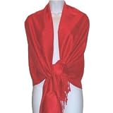 Gorgeous Red Pashmina Shawl Wrap