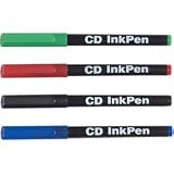 New Discwasher RD-1605 CD / DVD Markers - 4 colors