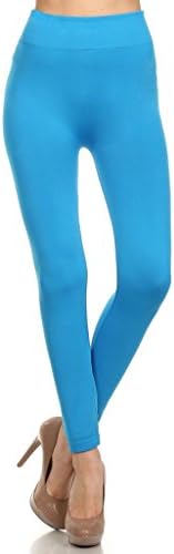 WHITE APPAREL Women's Fleece Lined Leggings (Regular & Plus Sizes) - 16 Colors