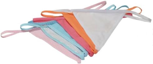 Sexy Women's Thongs G-string T-back bikini underwear Multiple color (Large, set of 6color)