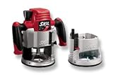 Factory-Reconditioned Skil 1825-RT 2-1 4-Horsepower 2-Inch Router Combo Kit with Site Light