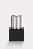Zack 20451 LIMBO wine bottle stopper with wooden display Stainless Steel