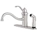 Tools & Hardware : Price Pfister T34-3TSS Marielle 3 Hole Kitchen Faucet With Spray, Stainless Steel