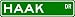 HAAK Street Sign ~ Personalized Family Lastname Sign ~ Gameroom, Basement, Garage Sign **