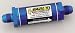 Earl's 230106 Blue Anodized Aluminum 35 Micron In-line Fuel Filter
