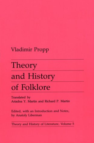 Theory and History of Folklore (Theory and History of Literature)