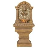 Indoor Fountains item: Royal Lions Head Floor Fountain