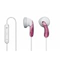 Sony - DRE10IPP - Ecouteurs intra auriculaire avec T�l�commande int�gr�e pour iPod / iPhone - Rose