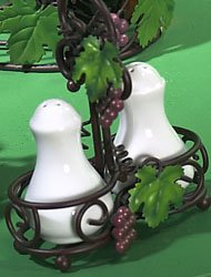 Buy Metal “Grapes” Salt & Pepper Set