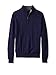 Thirty Five Kent Men's Silk/Cotton Saddle Seam Quarter Zip