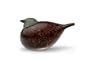 iittala Birds of Toikka Mouthblown Glass Bird, Rosy Finch