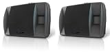 Pair of Brand New Technical Pro Mr-p10 1200 Watts 10 3 Way Karaoke / Voice Speakers with Abs Enclosure + Speaker Mounting Brackets