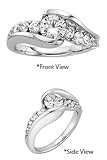 14kt. White Gold, 1 1/10 ct. tw. Diamond Engagement Ring