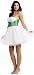 White Strapless Short Prom Dress