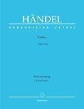 Esther Hwv 50 - Klavierauszug - 