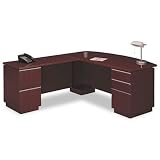 Bush Milano Right L-Return Desk