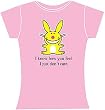 Happy Bunny I Know How You Feel. I Just Don't Care Adult Plus Size Tee Shirt