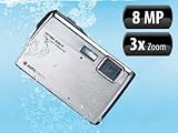 AGFAPhoto Unterwasser Digitalkamera , 8MP, SDHC, - bis 10 Meter Wasserdicht !!!
