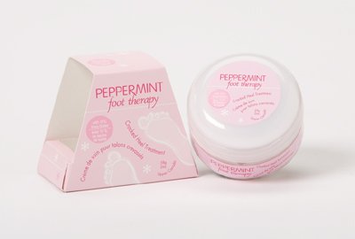 Upper Canada Peppermint Foot Therapy Cracked Heel Treatment with 10% Shea Butter
