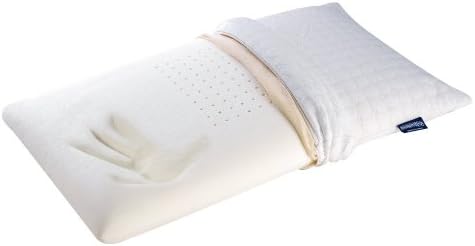 Magniflex Standard Memoform Magnifoam Memory Foam Pillow - Italian Hypoallergenic with Coolmax Fabric Cover