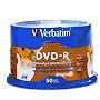 Verbatim 95079 4.7 GB 16X  DataLifePlus, White Inkjet Printable, Hub Printable DVD-R, 50-Disc Spindle