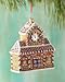 Christopher Radko Candy Station Gingerbread Glass Christmas Ornament