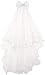 Girl Headband Veil Wedding Prom Tiara Short 2 Tiers for Baptism Communion
