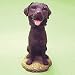 Swibco Inc Black Labrador Retriever Dog Bobble Head