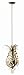 Yosemite NPJ809 Maple with Oxido Hightligh New Plantation Tropical / Safar Three Light Up Lighting Mini Pendant from the New Plantation Collection