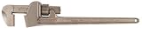 Ampco Safety Tools W-213 Bronze Pipe Wrench, Non-Sparking, Non-Magnetic, Corrosion Resistant, 18 OAL