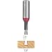 Freud 22-107 1/4-Inch Diameter 7-1/2-Degree Dovetail Router Bit with 1/2-Inch Shank