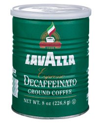 Lavazza Italian Decaffeinato Ground Espresso (6 x 8.0 oz cans)