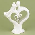 Hortense B. Hewitt Kissing Couple Cake Top - White (5.75")