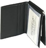 Bosca Nappa Leather Collection Money Clip W/outside Pocket