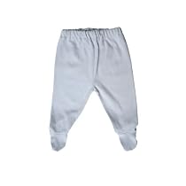 Under the Nile Organic Cotton Footed Pant (0 - 3 Months/Blue)