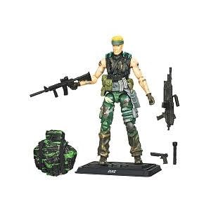 G.I. Joe Pursuit of Cobra 3 3/4 Inch Action Figure Jungle Assault Duke