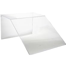 Nalgene 6700-2418 Benchtop Beta Radiation Shield, Acrylic, 610 x 457 x 305mm