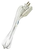 Ho Wah Kintron #09411 6' 16/2 White Extention Cord