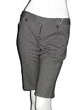 RAG & BONE Wool Herringbone Bermuda Shorts in Gray