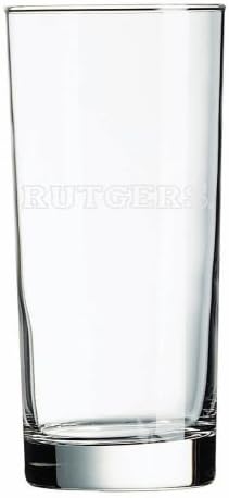 Rutgers Scarlet Knights 10 Oz Deep Etched Highball Glass